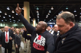 Black Lives Matter Supporter Removed From Donald Trump Rally In Alabama