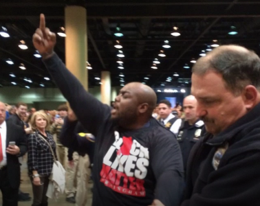 Black Lives Matter Supporter Removed From Donald Trump Rally In Alabama