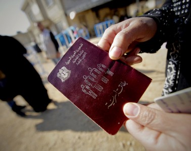 Fake syrian passports