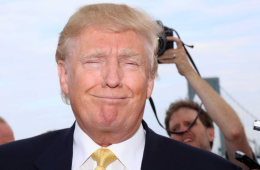Donald Trump funny face