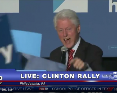 Bill Clinton black lives matter Philly